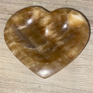 Jade Crystal Heart 💛🌟Bowl